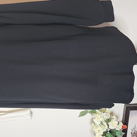 Michael Michael KORS Pullover Knit Tunic Sweater Hoodie Logo Drawstring Spring - Picture 7 of 14